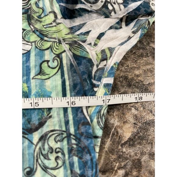 New Directions Women's Fitted Petite Top PXL 3/4 Sleeve hummingbird design - Picture 5 of 10